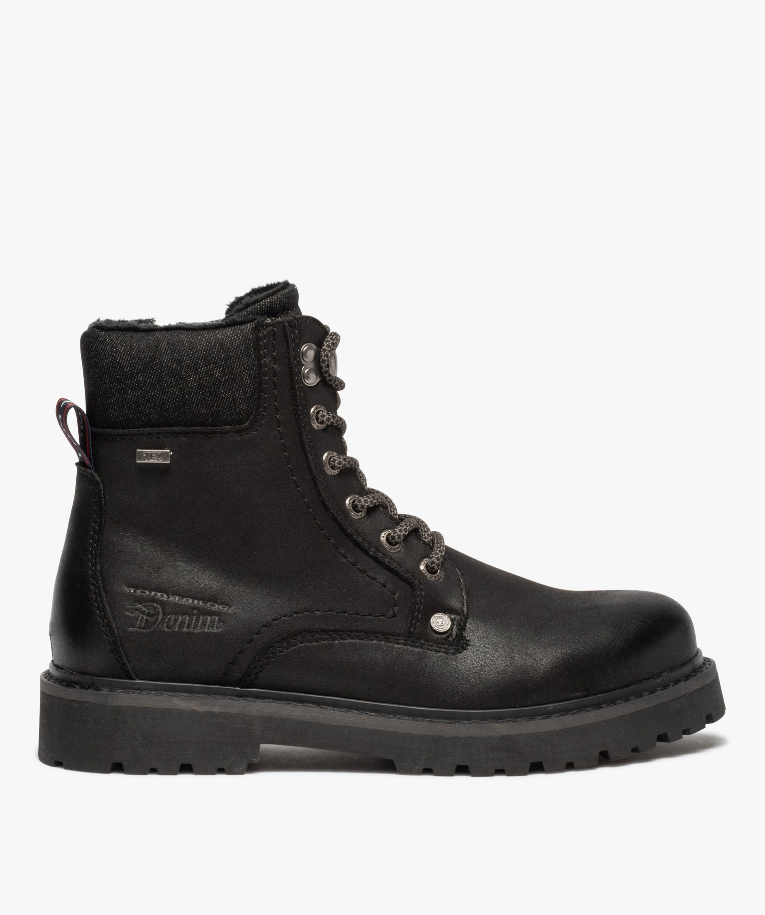 Boots homme unies à semelle crantée – Tom Tailor | GEMO
