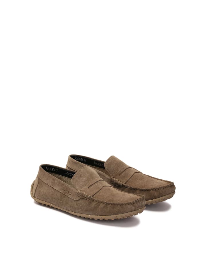 Kazar Mokassins in Taupe günstig kaufen 42