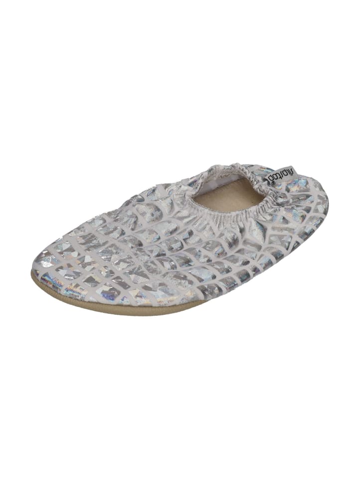 SLIPSTOP DEUTSCHLAND Badeschuhe SILVER in silberfarben günstig kaufen