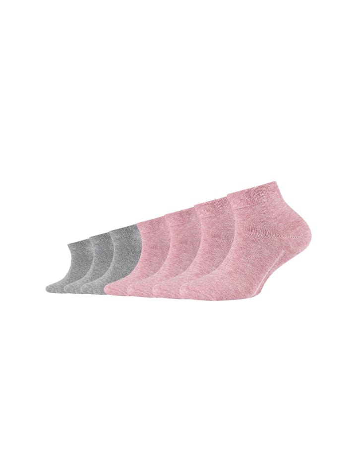 camano Kurzsocken 7er Pack ca-soft in chalk pink melange günstig kaufen