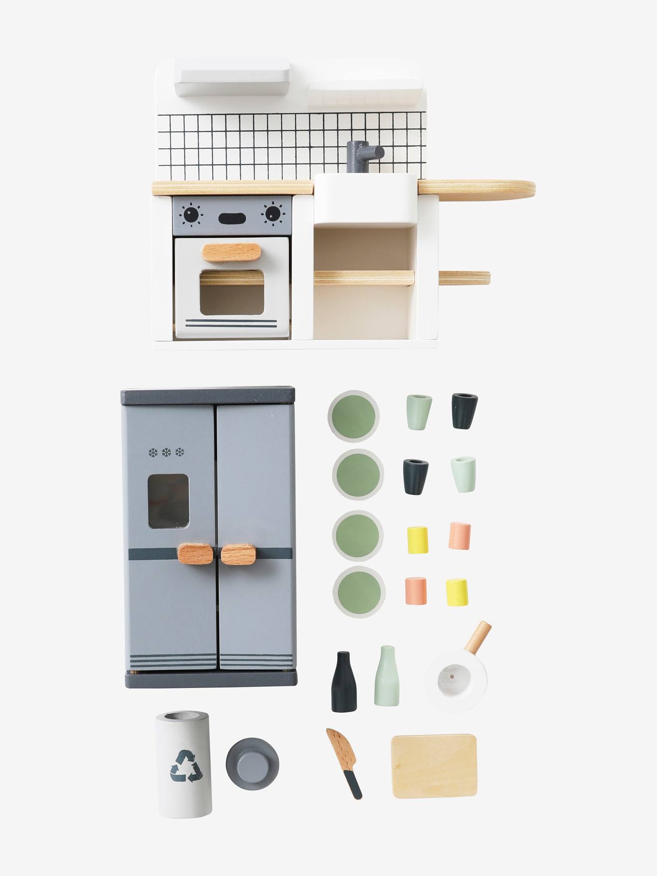 Cuisine des amis des petits en bois FSC® multicolore