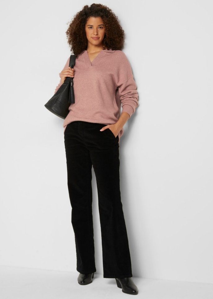 Pullover mit Kragen