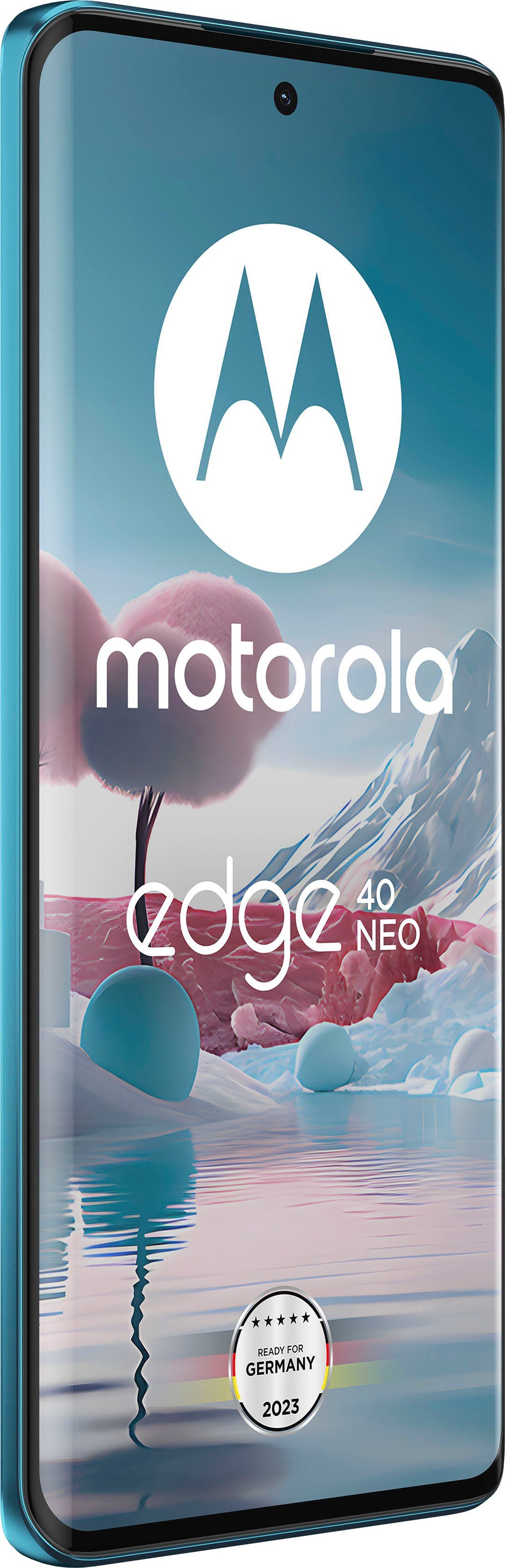 Motorola edge 40 neo, 256 GB Smartphone (16,64 cm/6,55 Zoll, 256 GB Speicherplatz, 50 MP Kamera)
