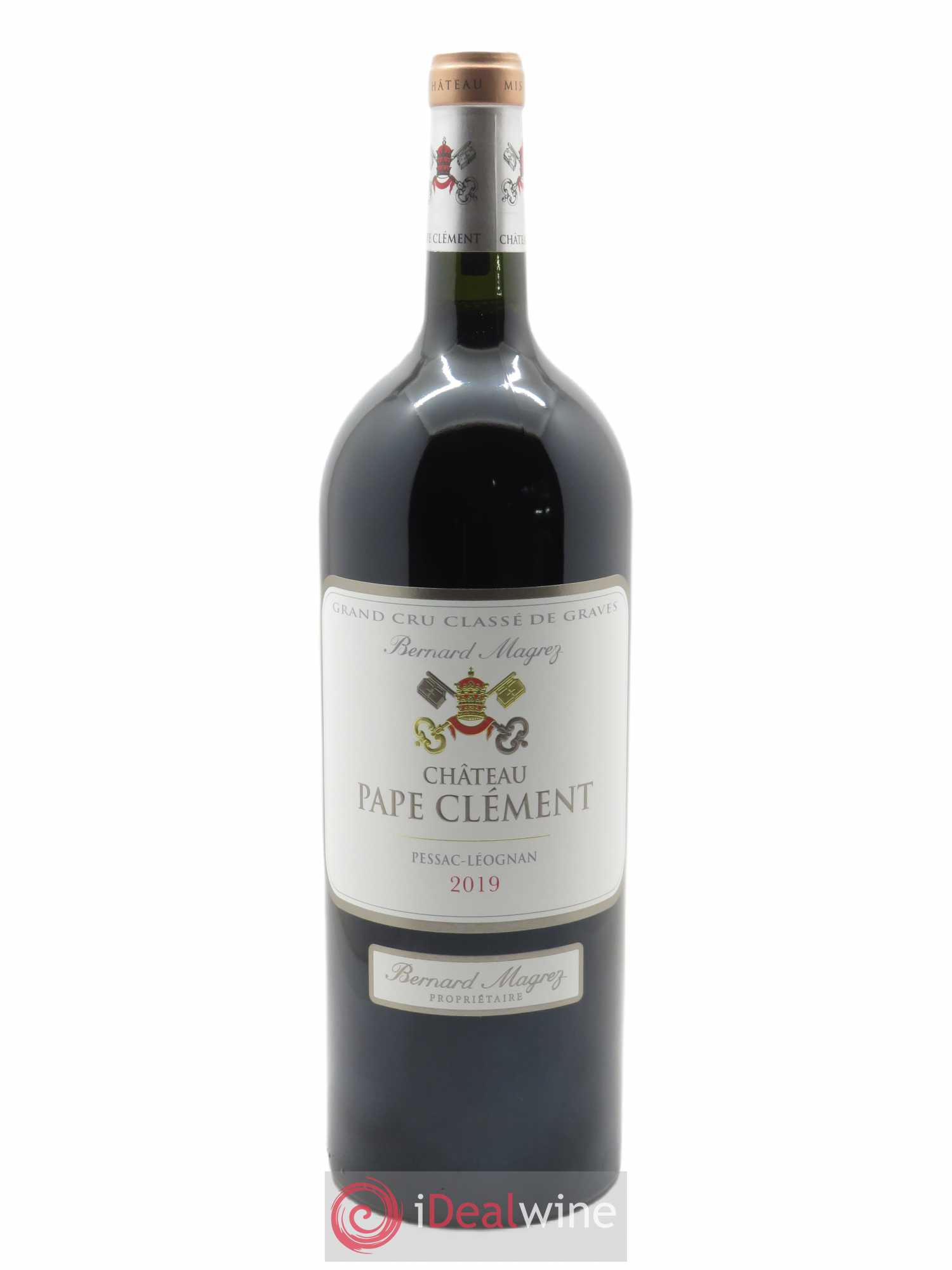 Château Pape Clément Cru Classé de Graves (CBO à partir de 6 BTS) 2019 - Lot de 1 Magnum
