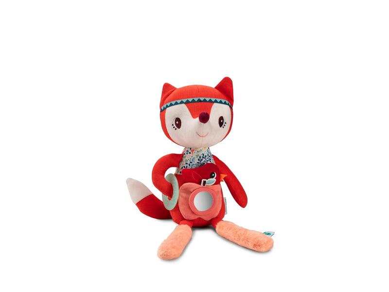 Peluche caline d'activités Alice