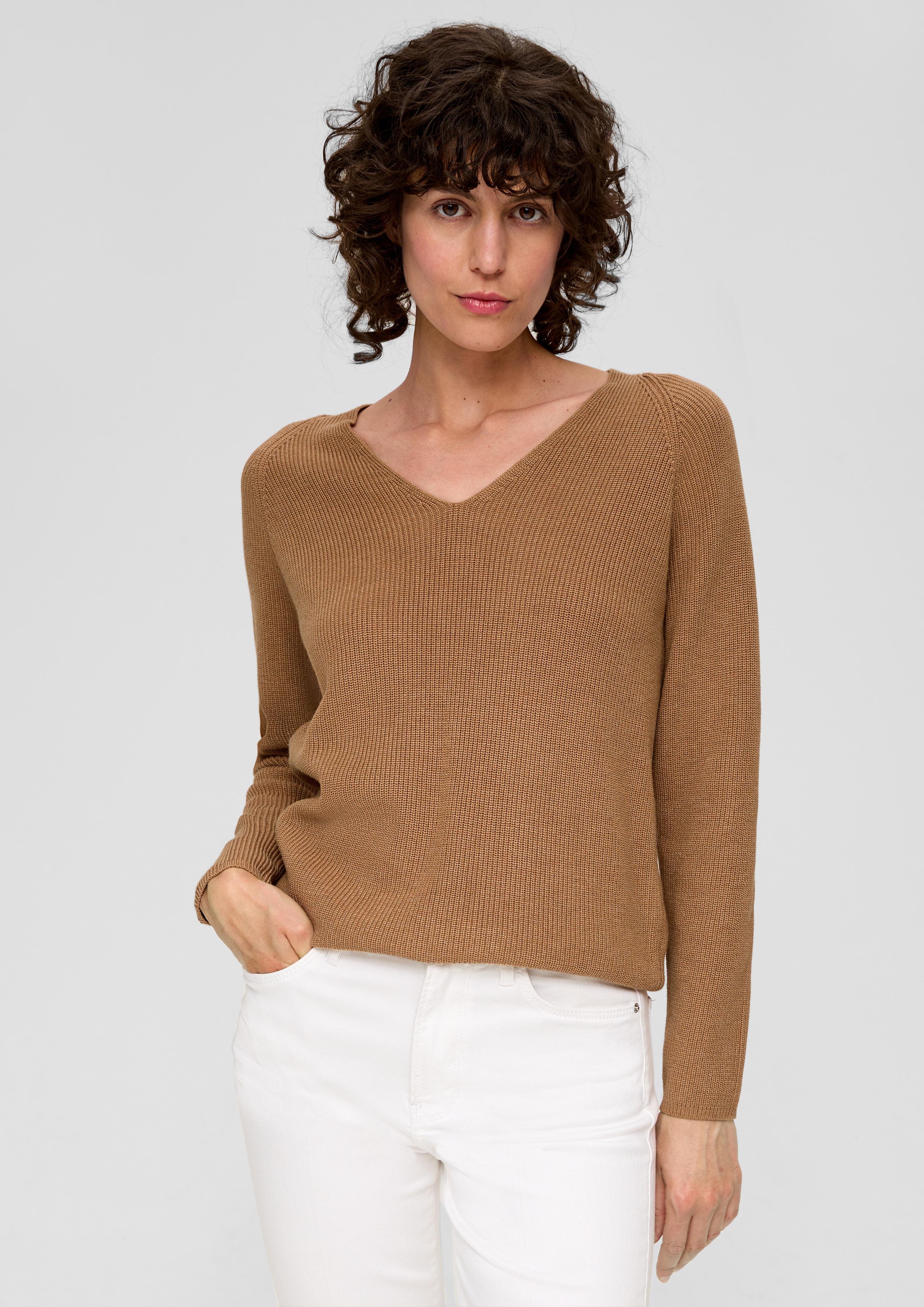 Strickpullover mit Raglanärmeln  2133060-84W5