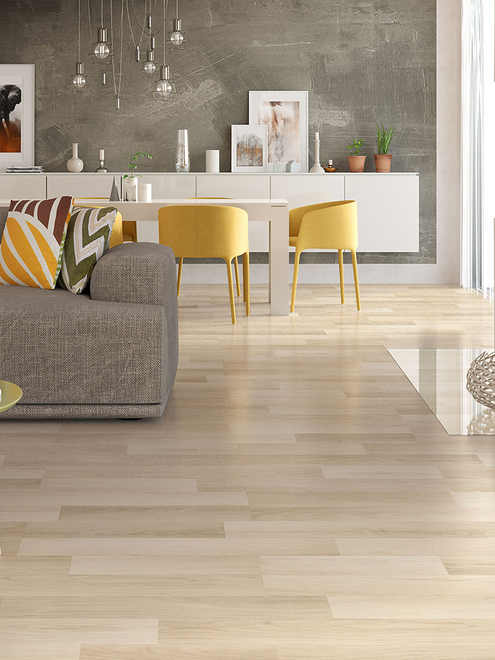 Toscana Klick-Laminat, Eiche Hell 62250