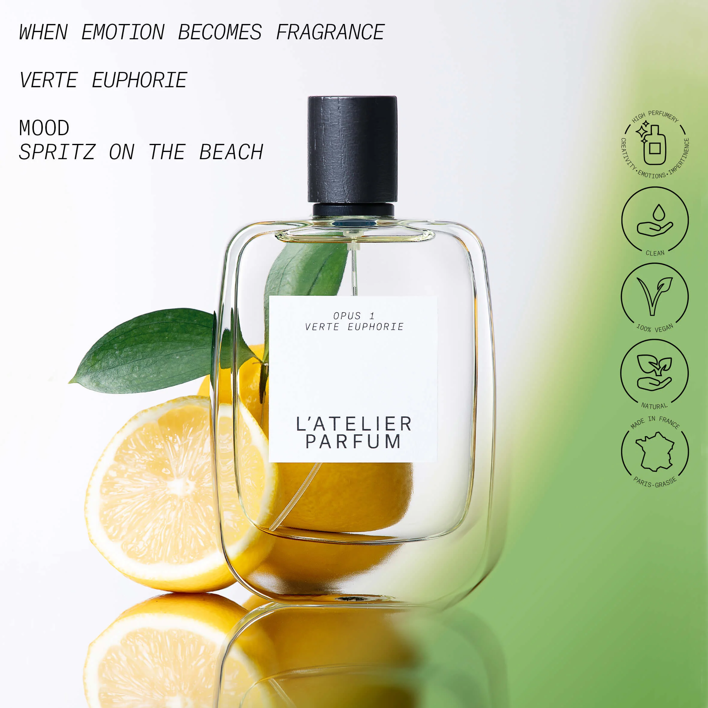 Opus 1 - Le Jardin Secret Verte Euphorie - Eau de Parfum, Eau de Parfum Unissex