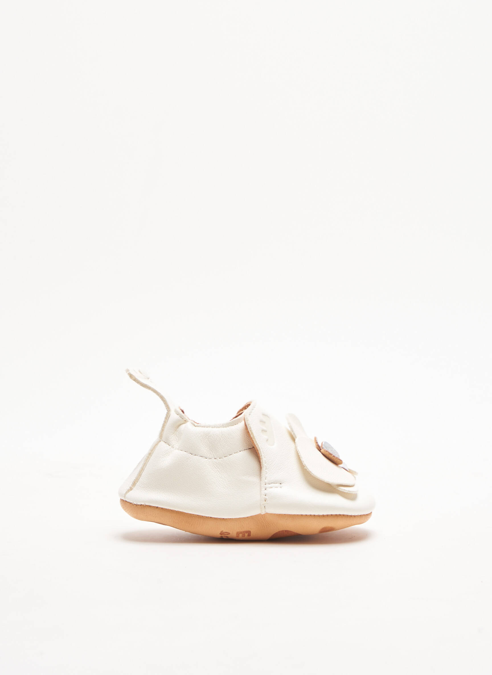 Easy Peasy Chaussons Fille couleur blanc
