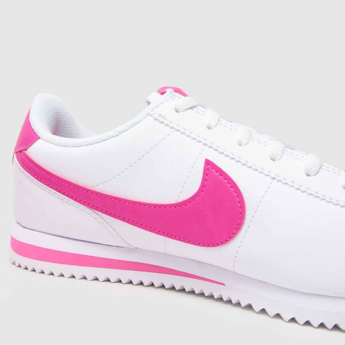 Belo-roza športni copati Nike Cortez Girls Youth