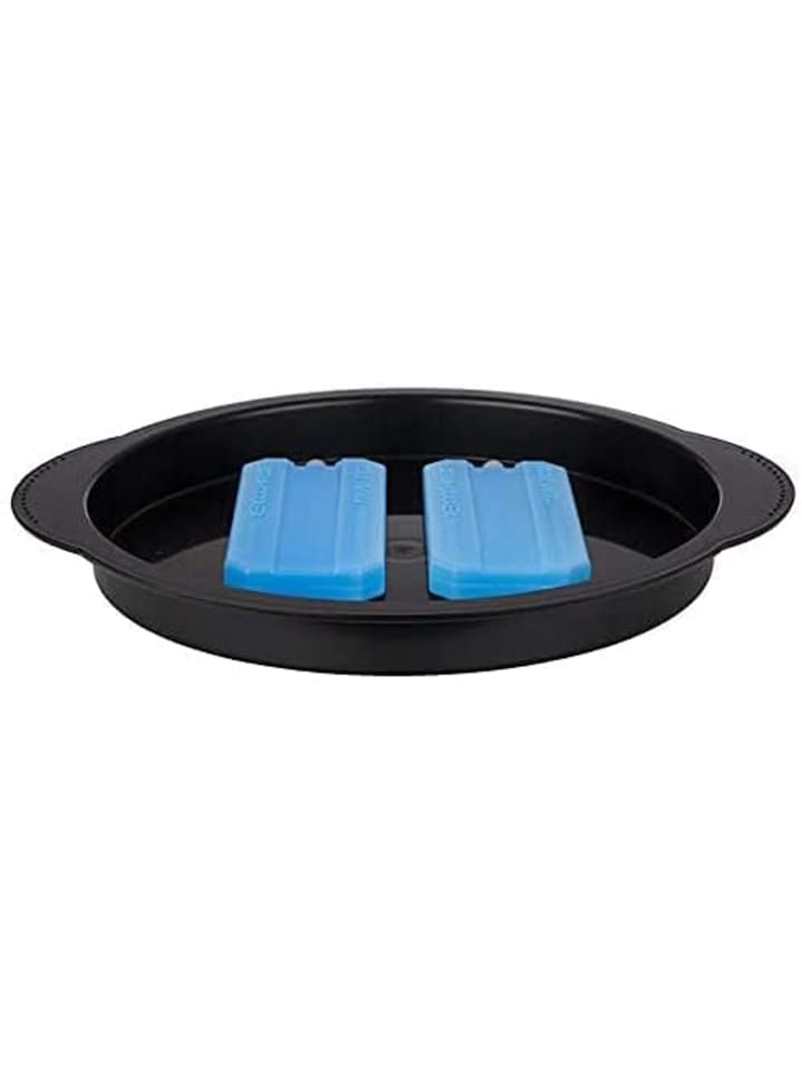 APS 6-tlg. Thermo Tablett Set in Schwarz/Transparent Ø 35 cm, H: 15 cm günstig kaufen onesize