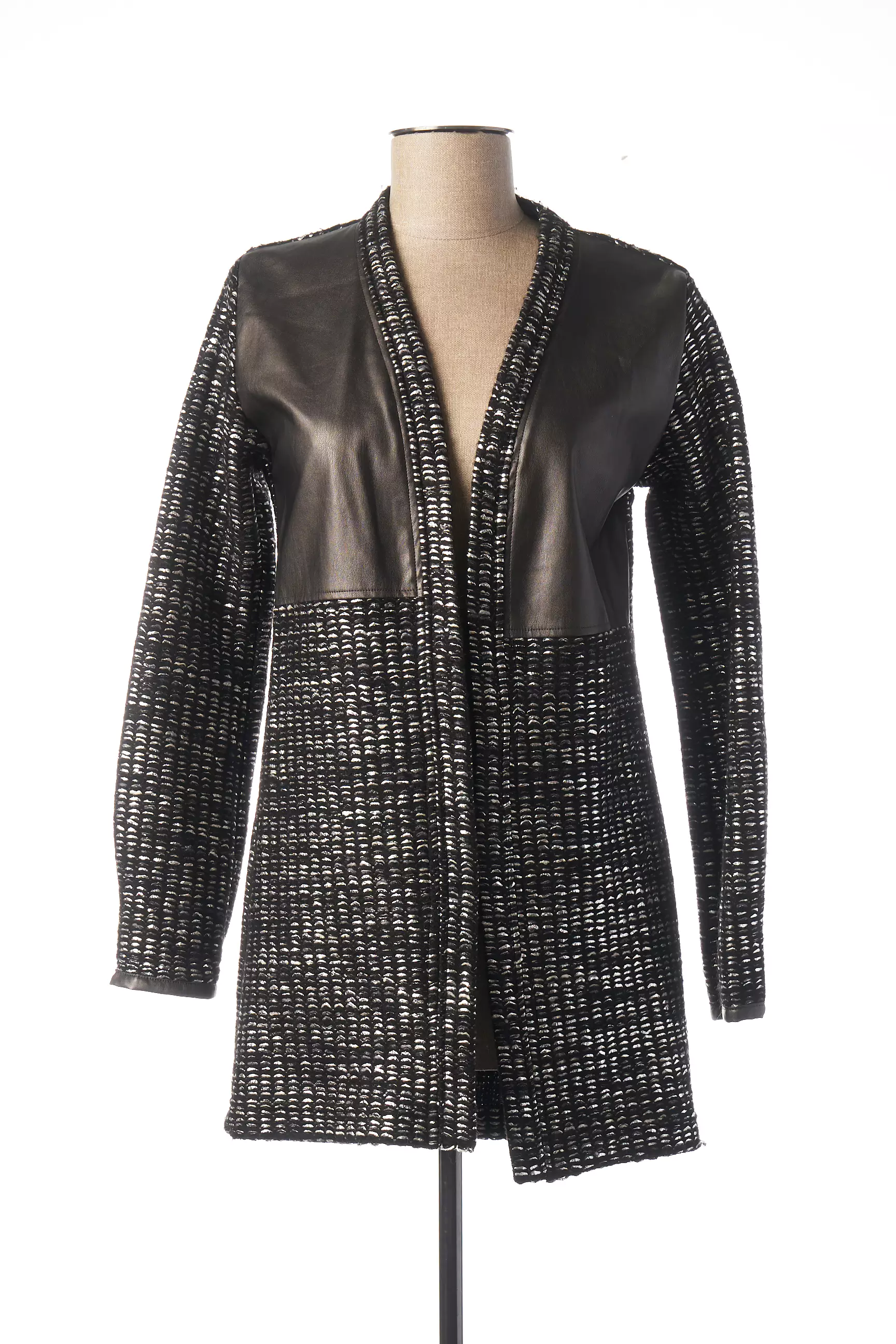 Mado Et Les Autres Vestecasual Femme couleur noir