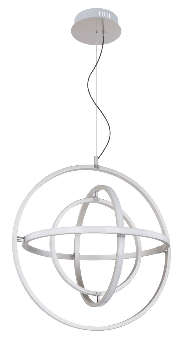 Globo Lighting - KURUS - Hängeleuchte Metall Nickel matt, LED