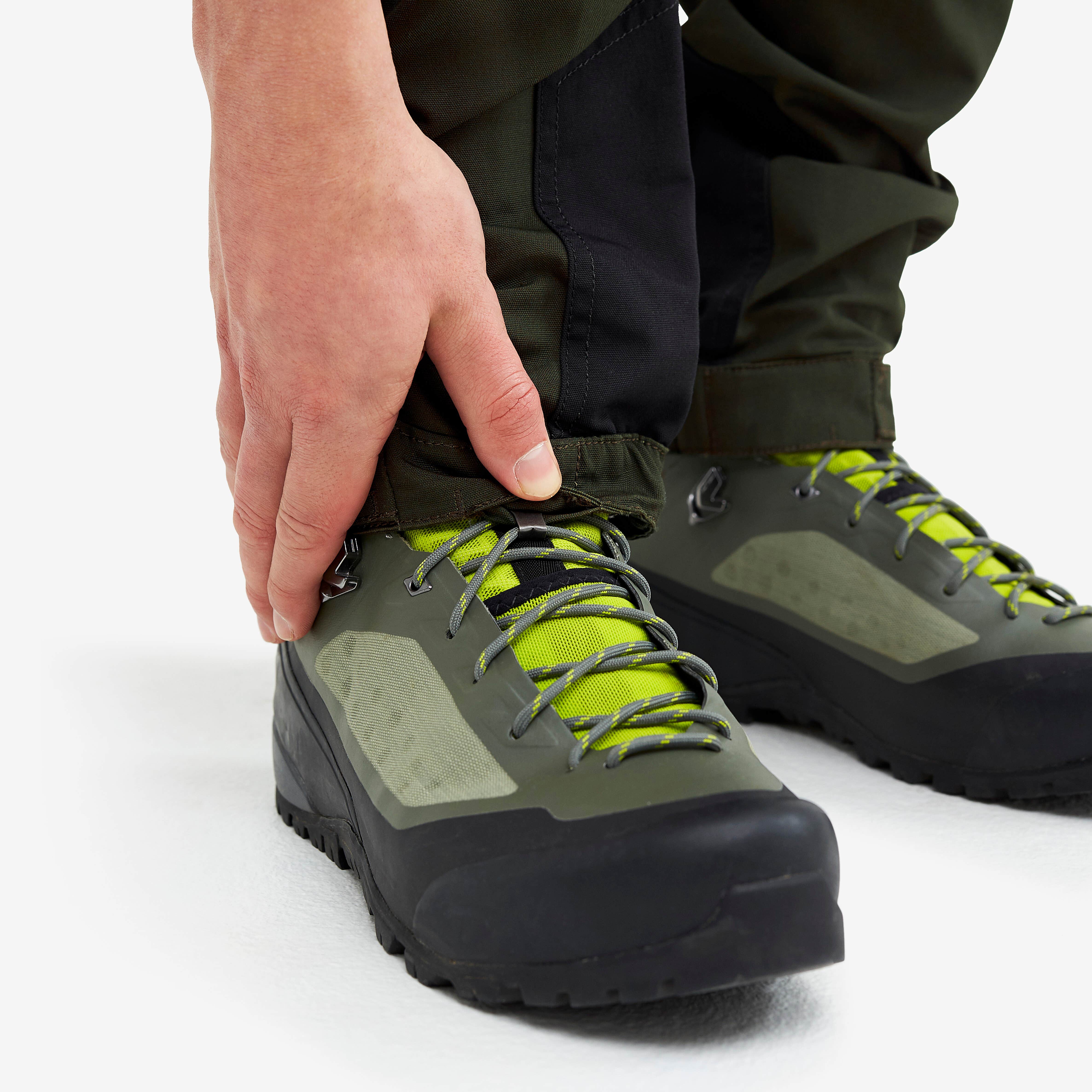 Nordwand Pro Zip-off Pants Homme Forest Green
