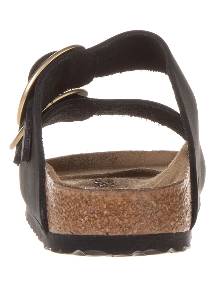 Birkenstock Leder-Pantoletten 