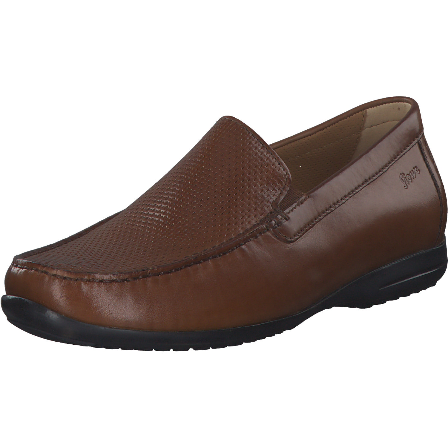 Sioux Giumelo 3626, Klassische Slipper, Herren, schwarz