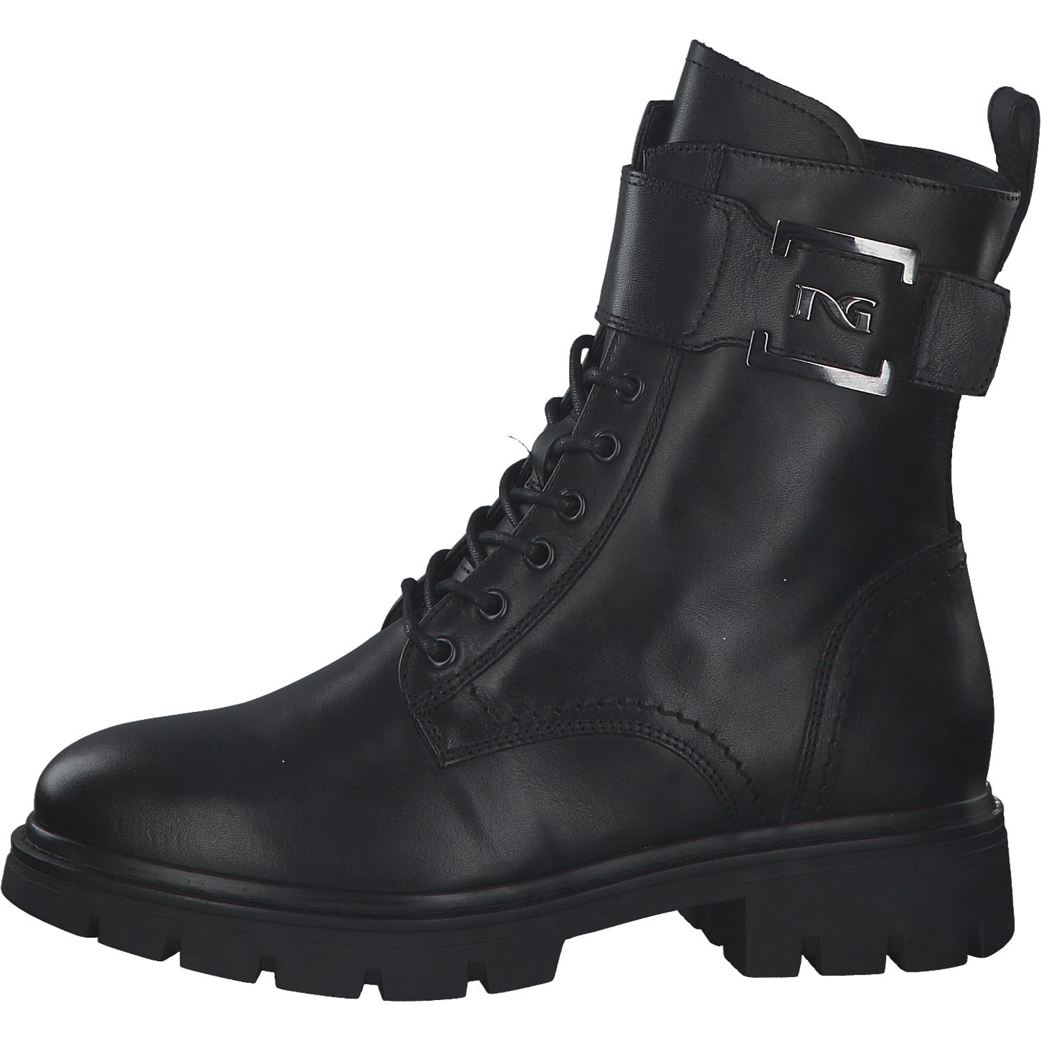 NeroGiardini I117652D, Schnürstiefeletten, Damen, Schwarz