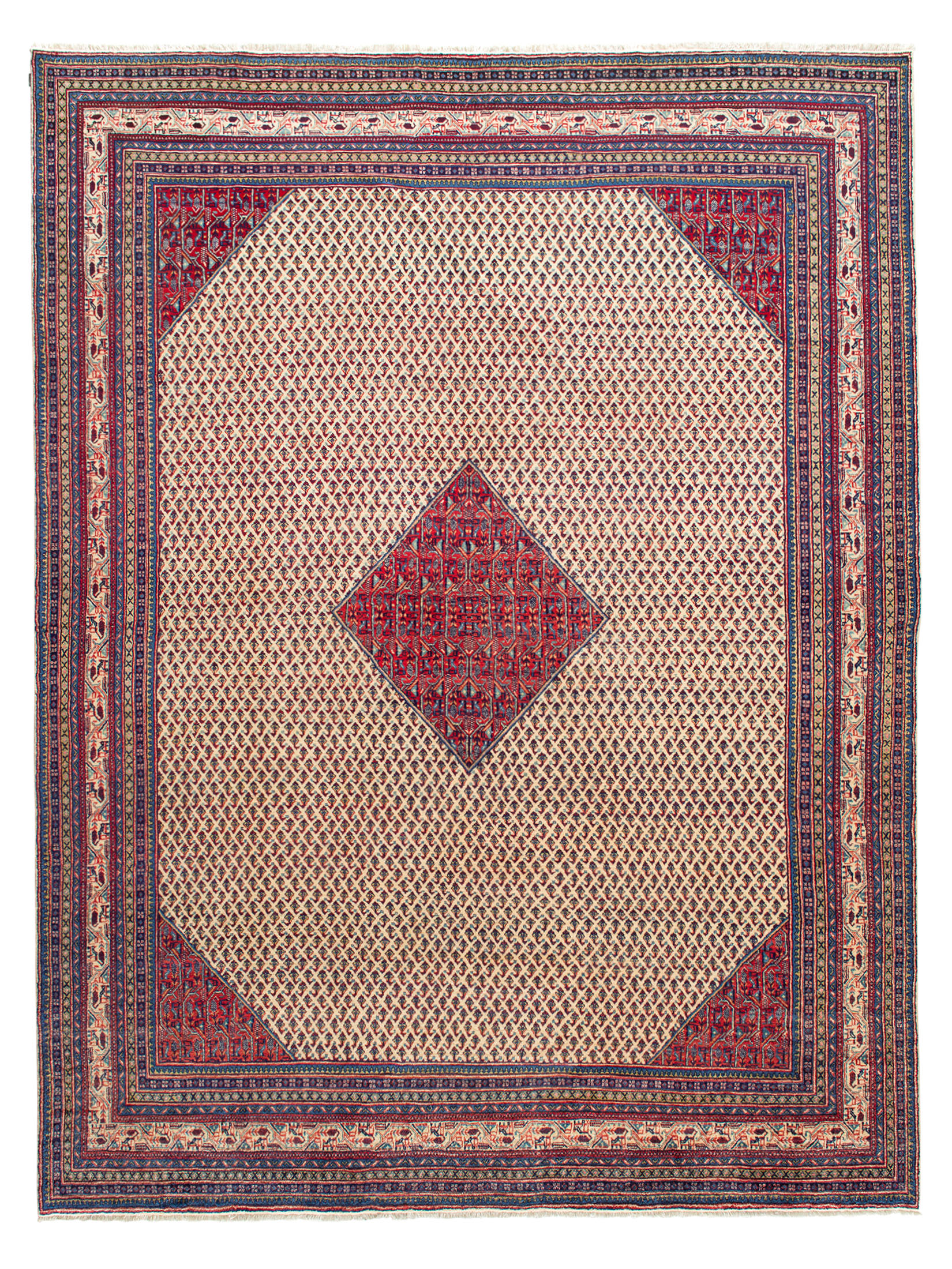 Sarough Mir ca. 277 x 360 cm, Unikat / Einzelstück