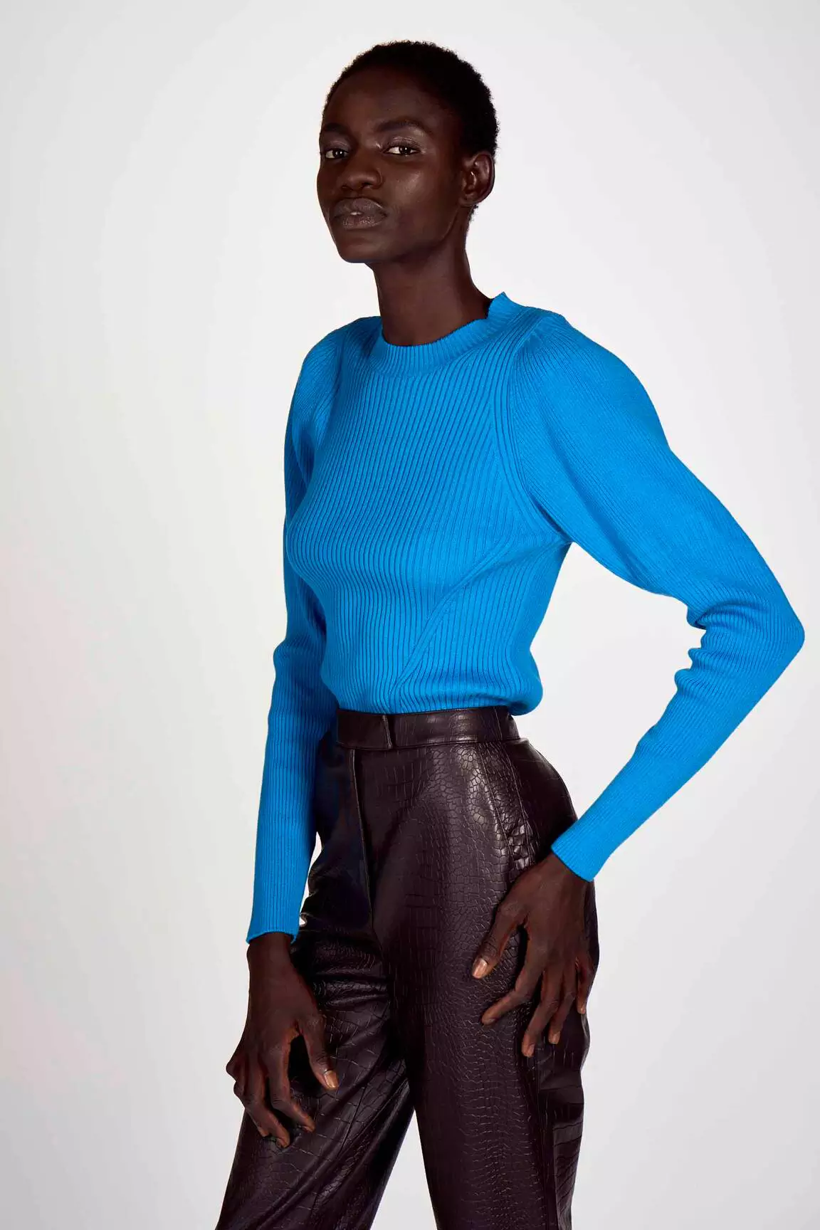 Astrid Black Label Tshirts Femme couleur bleu
