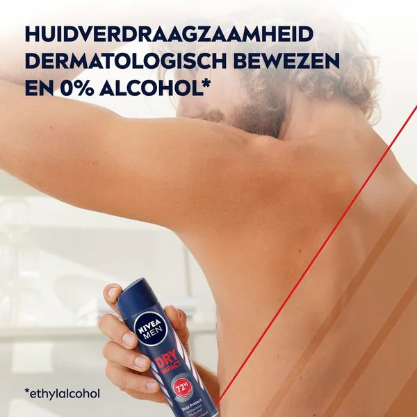 NIVEA Men Dry Impact izzadásgátló spray 150ml
