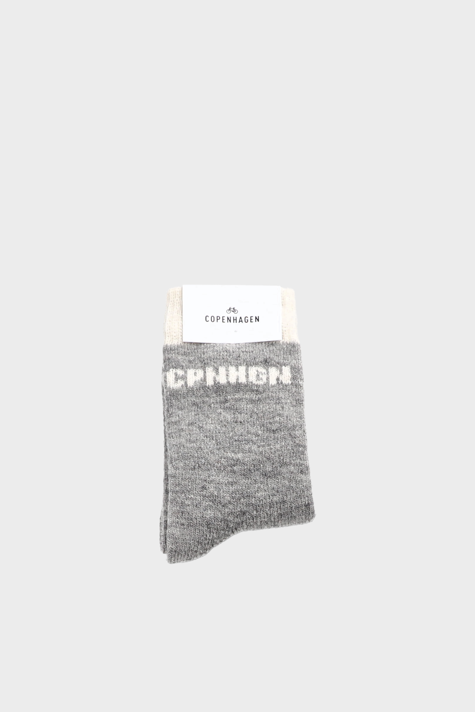 CPH WOOL SOCKS 2 wool mix light grey