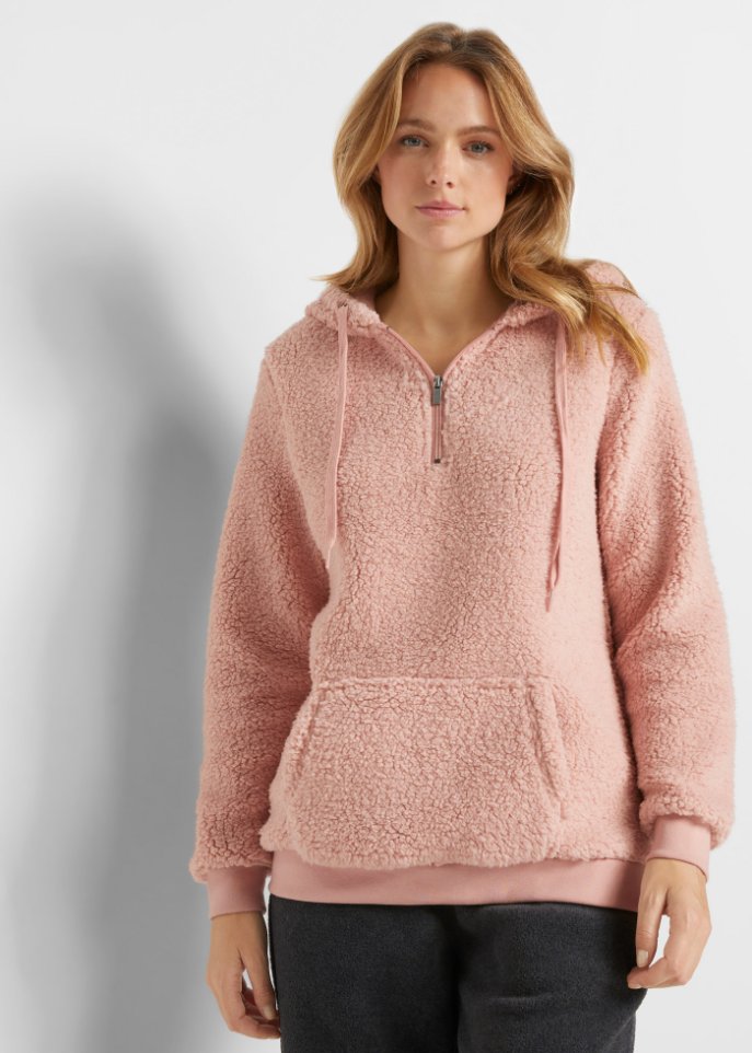 Teddy-Fleeceshirt, Pullover