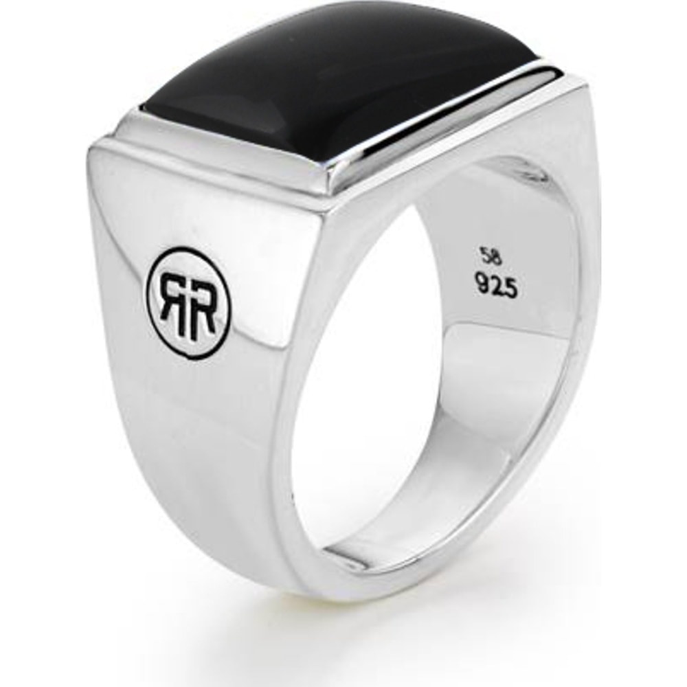 Rebel and Rose Bague pour hommes 925 Argent argent Bague
