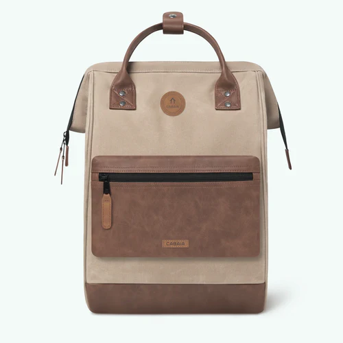 Adventurer Large Backpack with Beige Flap