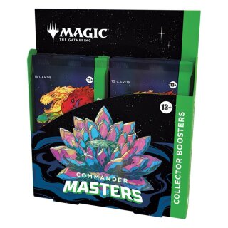 Magic the Gathering: Commander Masters - Collector Booster Display (4) (DE)