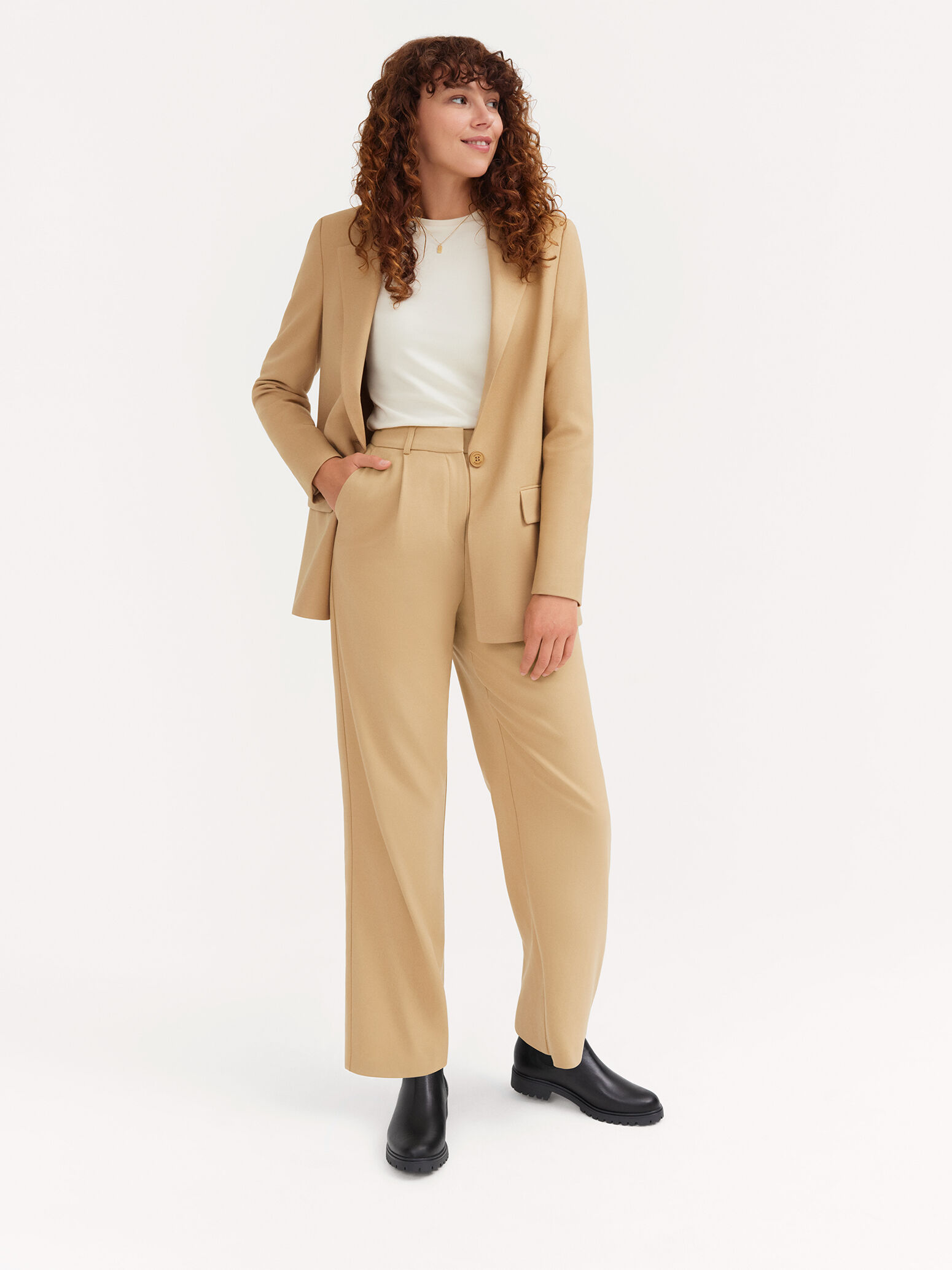 Pantalon - beige