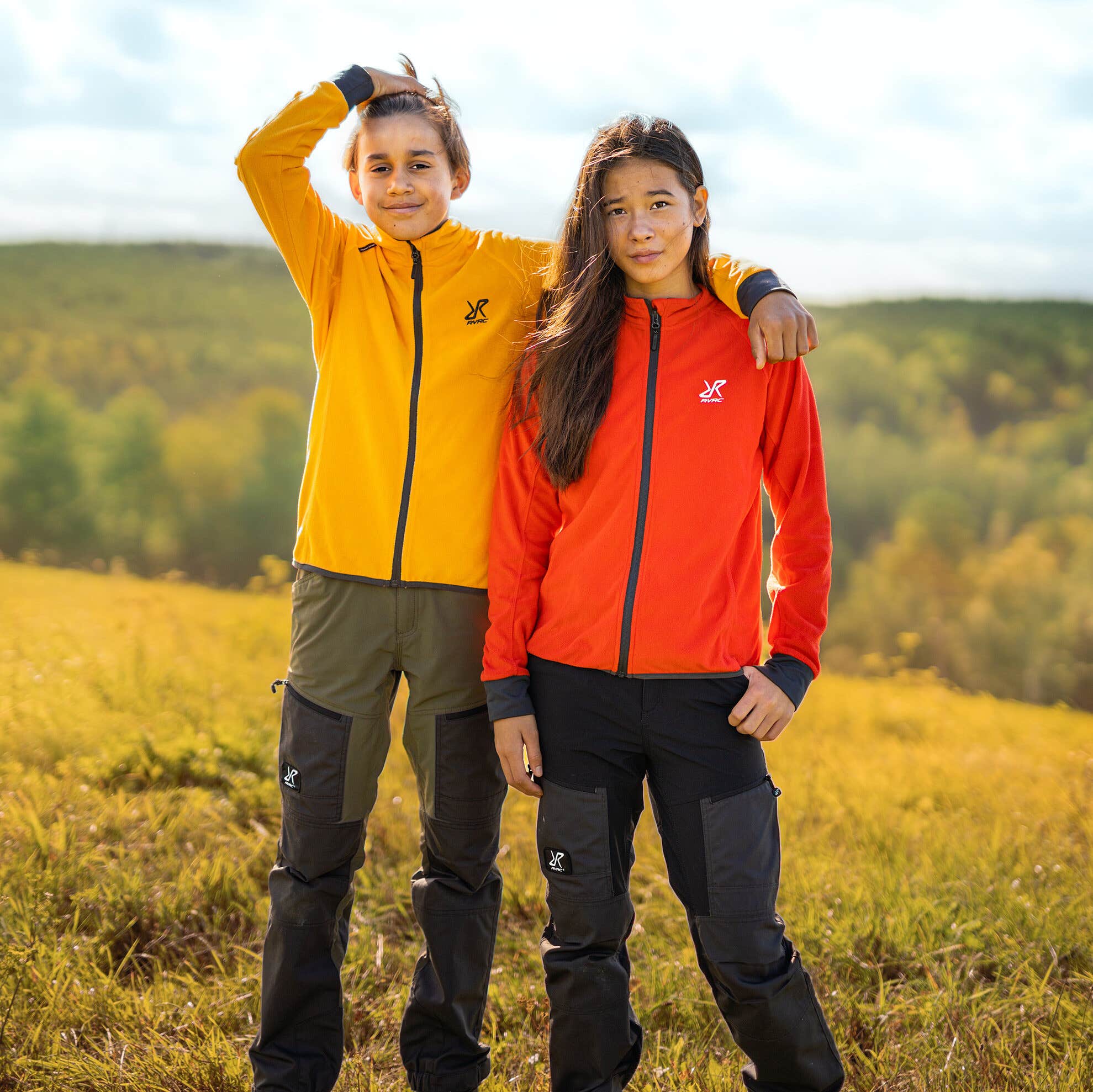 Trekker Fleece Teens Forest Night