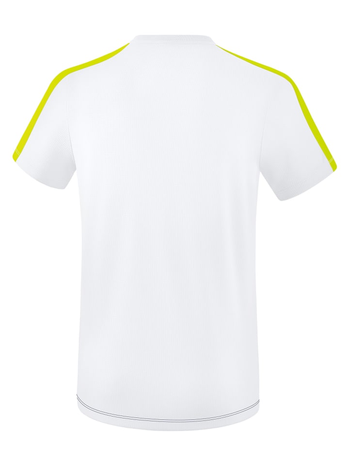 erima Squad T-Shirt in weiss/slate grey/bio lime günstig kaufen