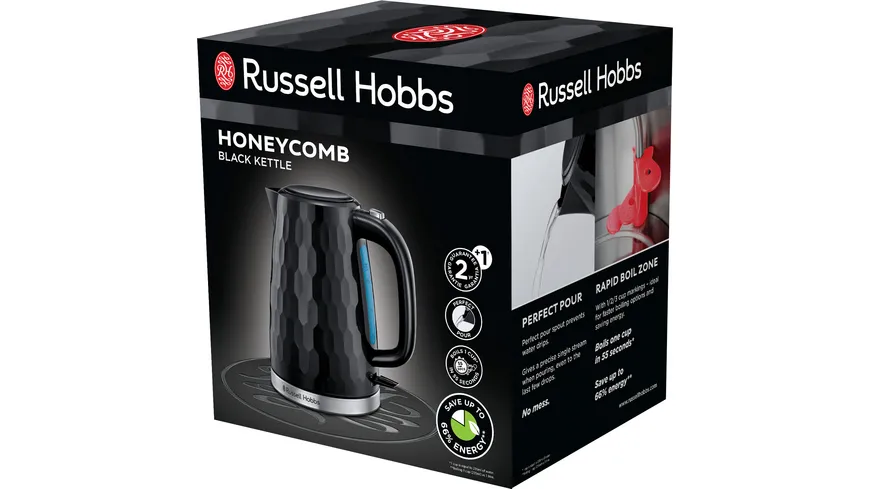 Russell Hobbs Wasserkocher Honeycomb 26051-70 1,7l