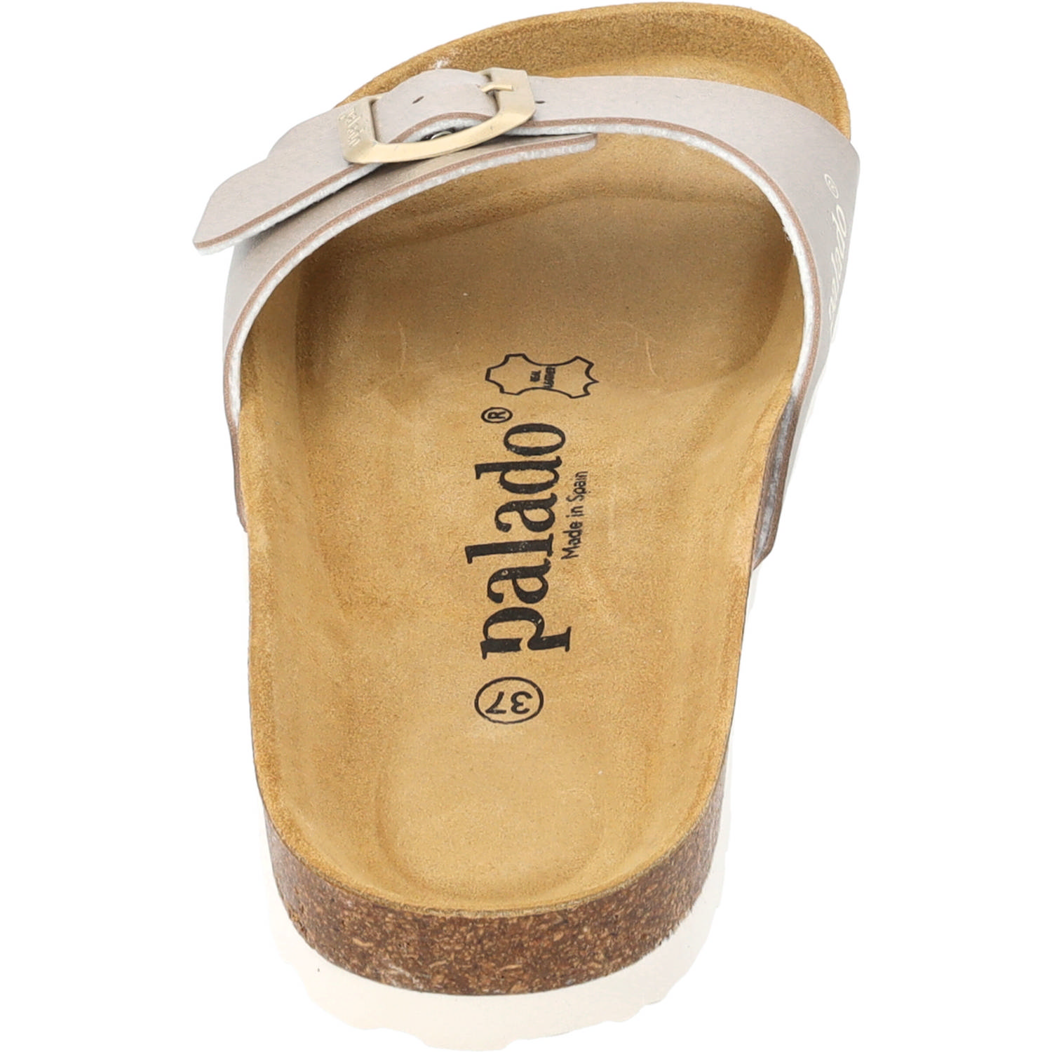 Palado Malta Metallic, Pantoletten, Damen, beige metallic