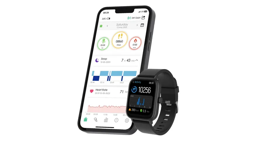 Müller Smartwatch mit Telefonfunktion MU-SWC-27A