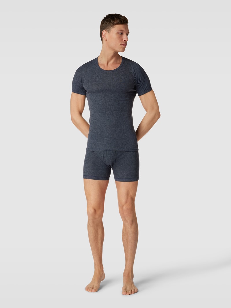 Trunks mit Streifenmuster in marineblau