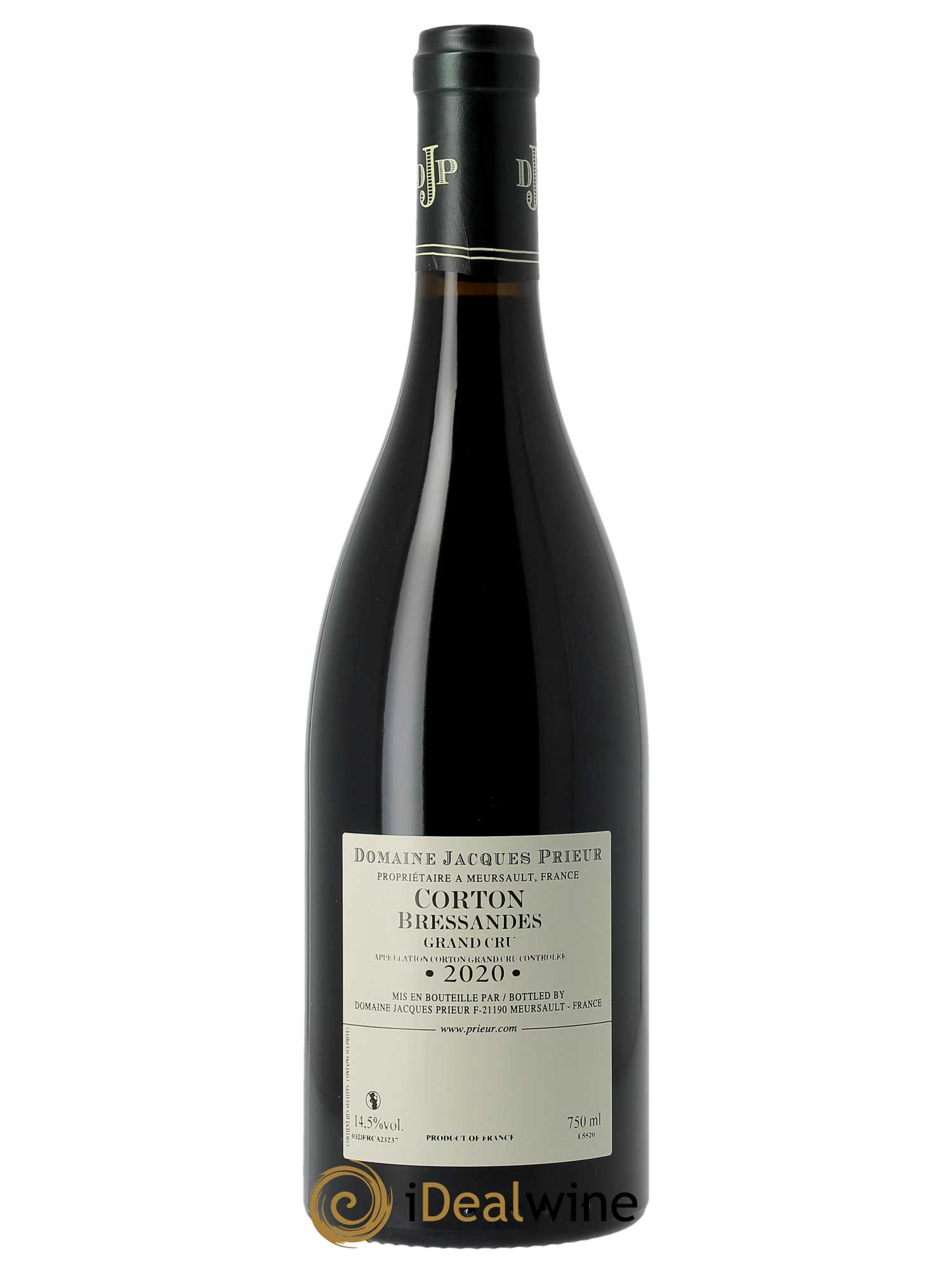 Corton-Bressandes Grand Cru Jacques Prieur (Domaine)  2020 - Lot de 1 Bouteille