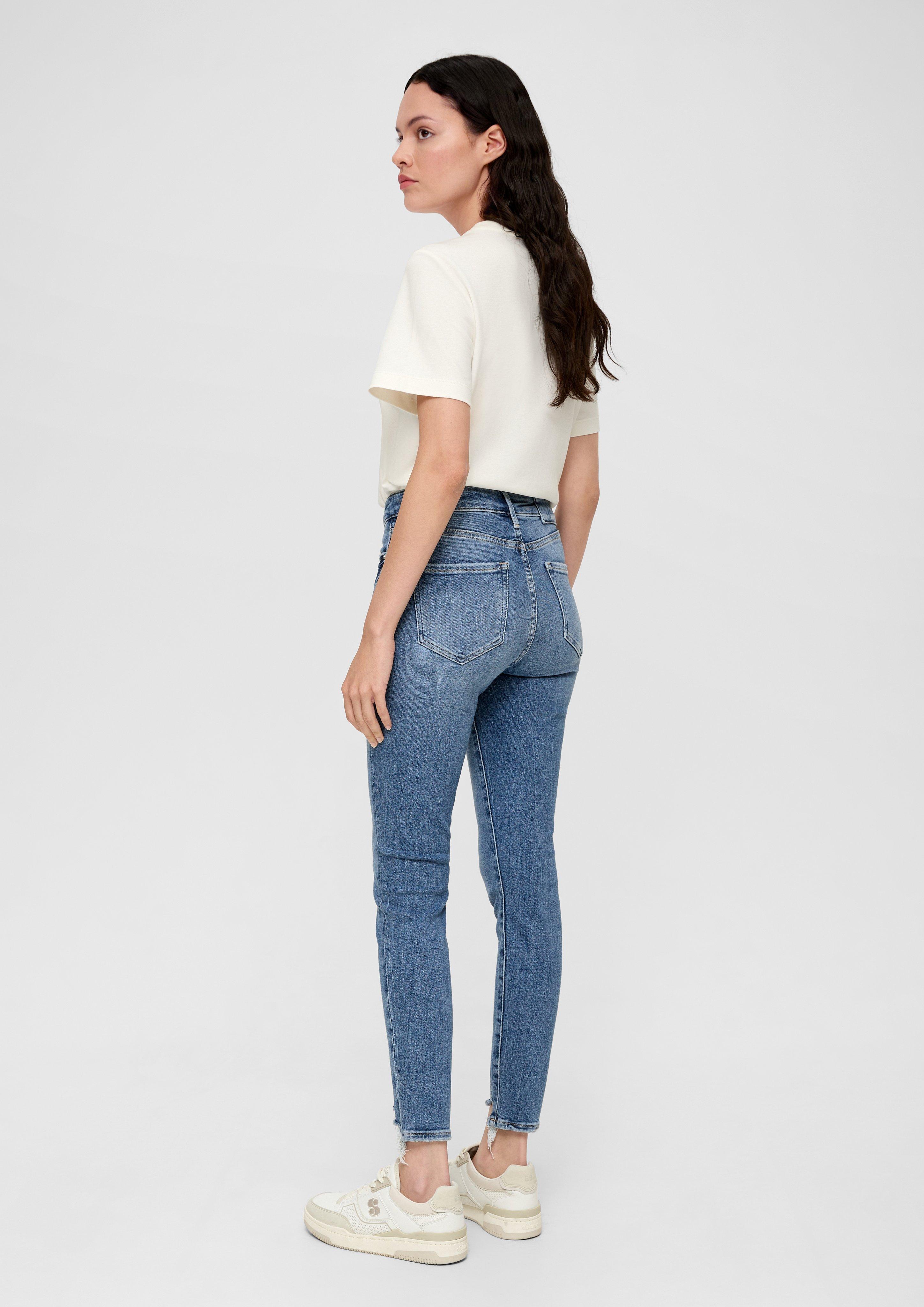 Ankle-Jeans Izabell / Skinny Fit / Mid Rise / Skinny Leg / Baumwollstretch  2135802-54Z3