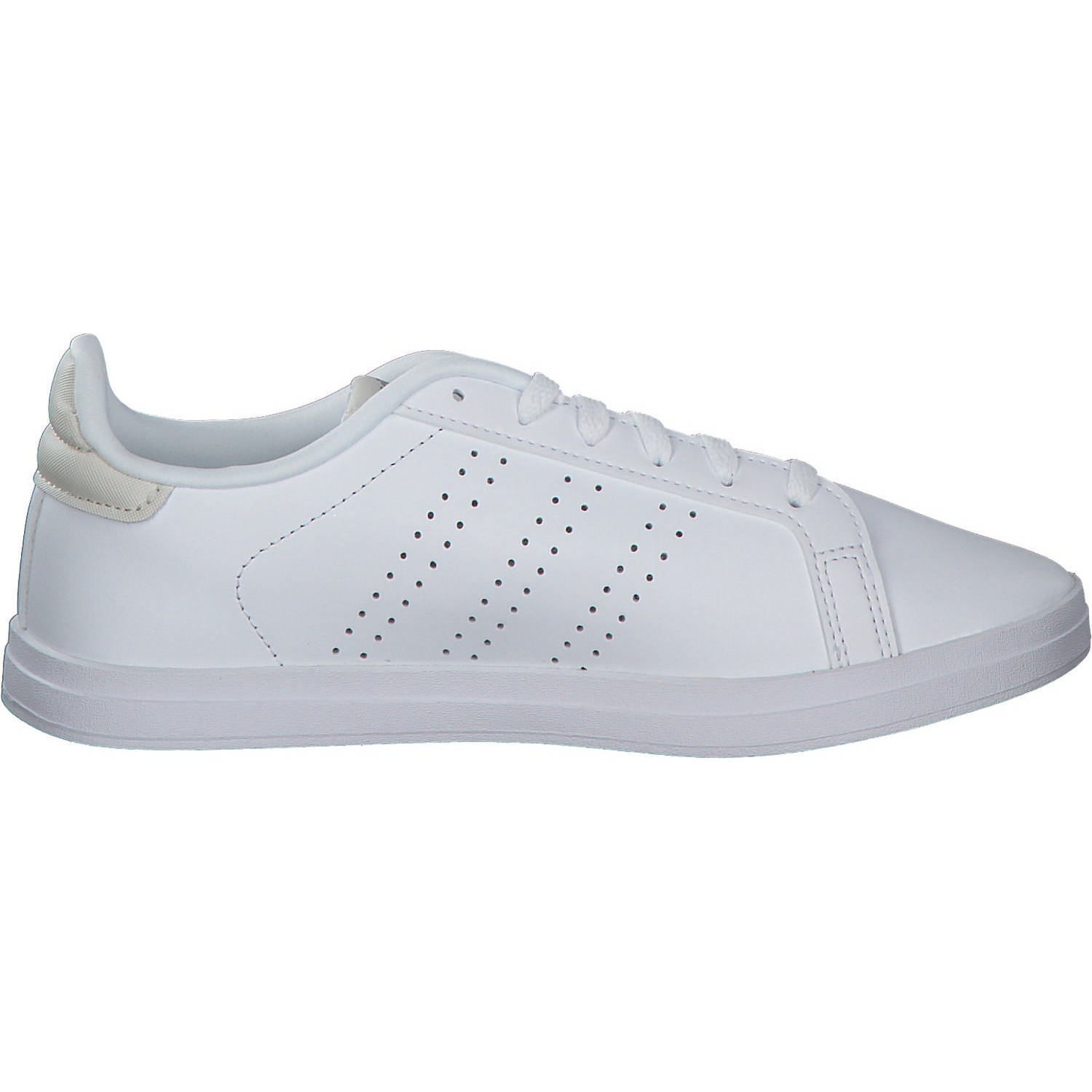 Adidas Core Courtpoint Base, Sneakers Low, Damen, FTWWHT/FTWWHT/ORBGRY