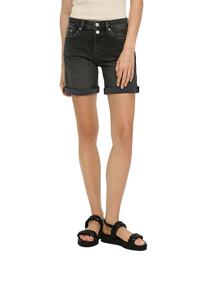 S.OLIVER RED LABEL Jeans-Shorts in Schwarz günstig kaufen