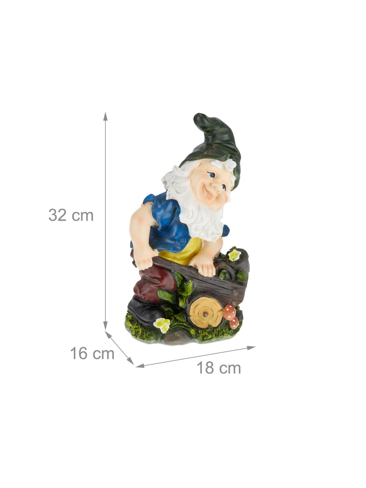 relaxdays Gartenzwerg in Bunt günstig kaufen onesize