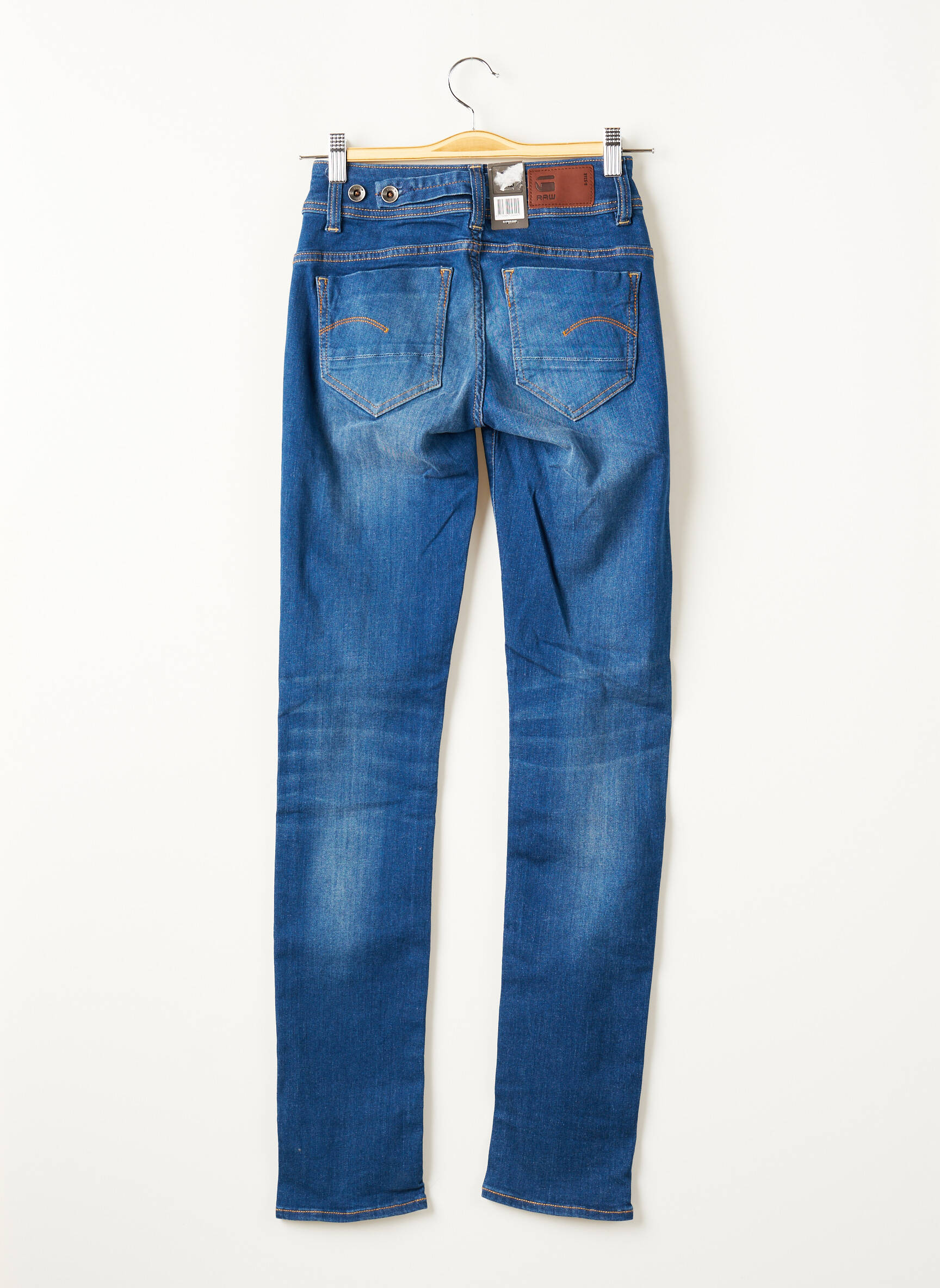 G Star Jeans Coupe Slim Femme couleur bleu