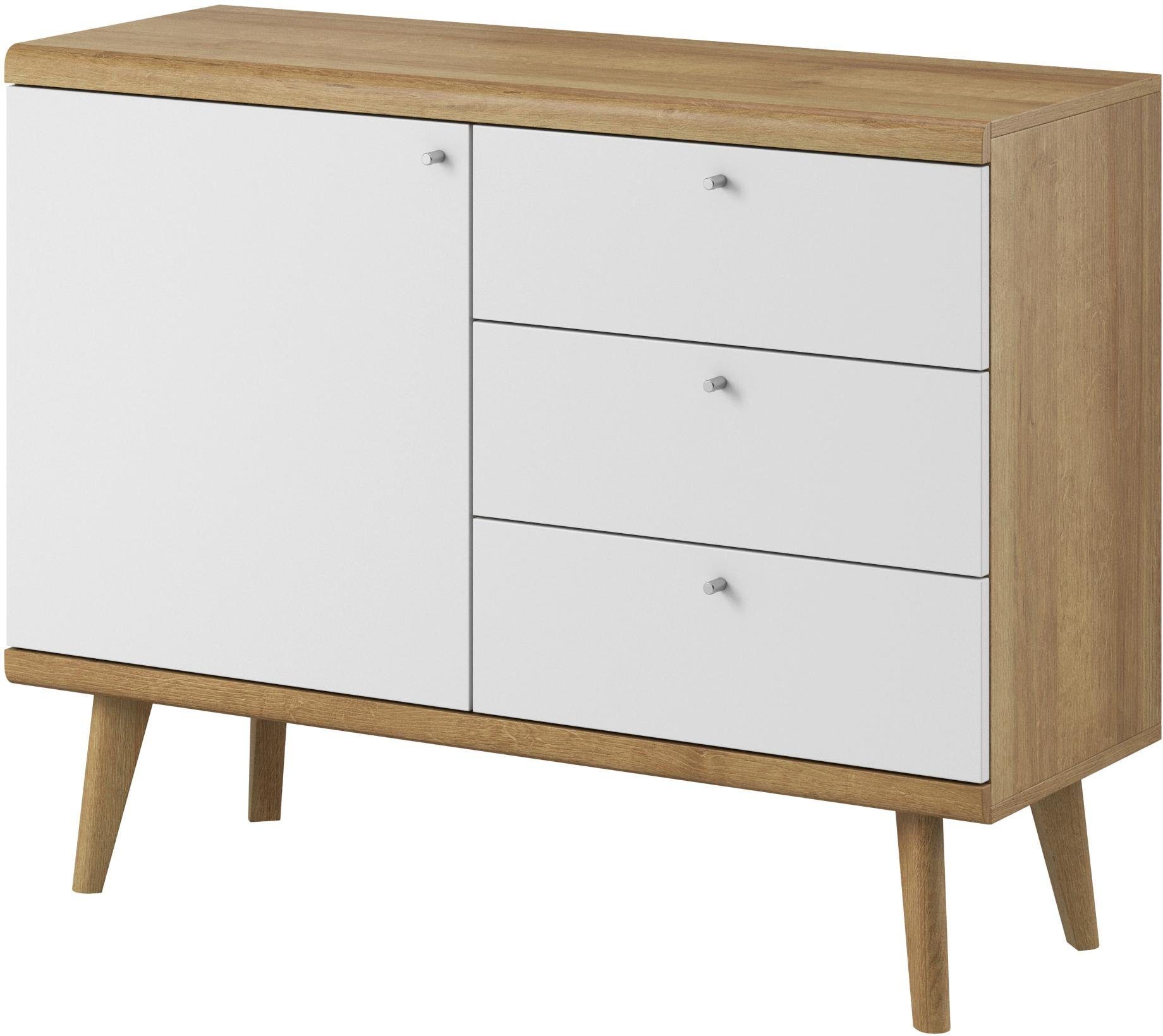 andas Sideboard Merle, Scandi Design, Breite 107 cm, aus der freundin Home Collection