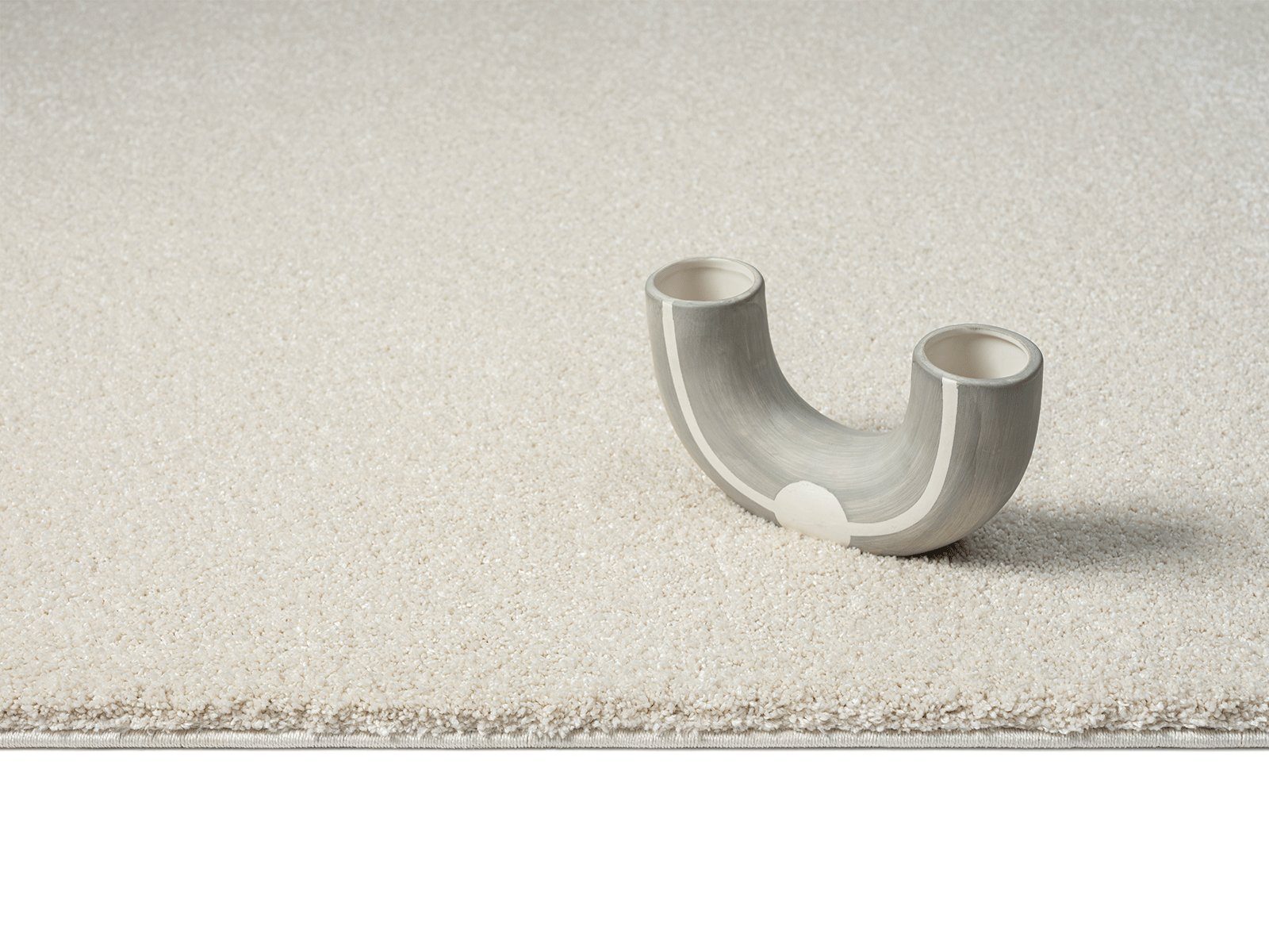 Teppich Grande Moderner Flauschiger Dichter Kurzflor Teppich, merinos, Rechteck, Höhe: 25 mm, Wohnzimmer, Schlafzimmer, Supersoft Feeling, Elegant und Pflegeleicht