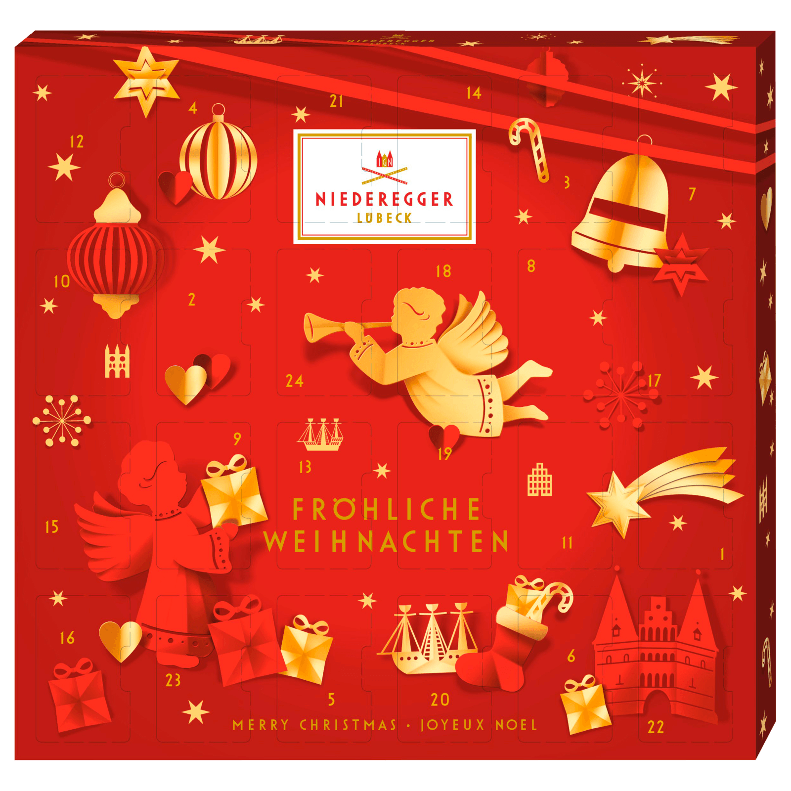 Niederegger Adventskalender 168g