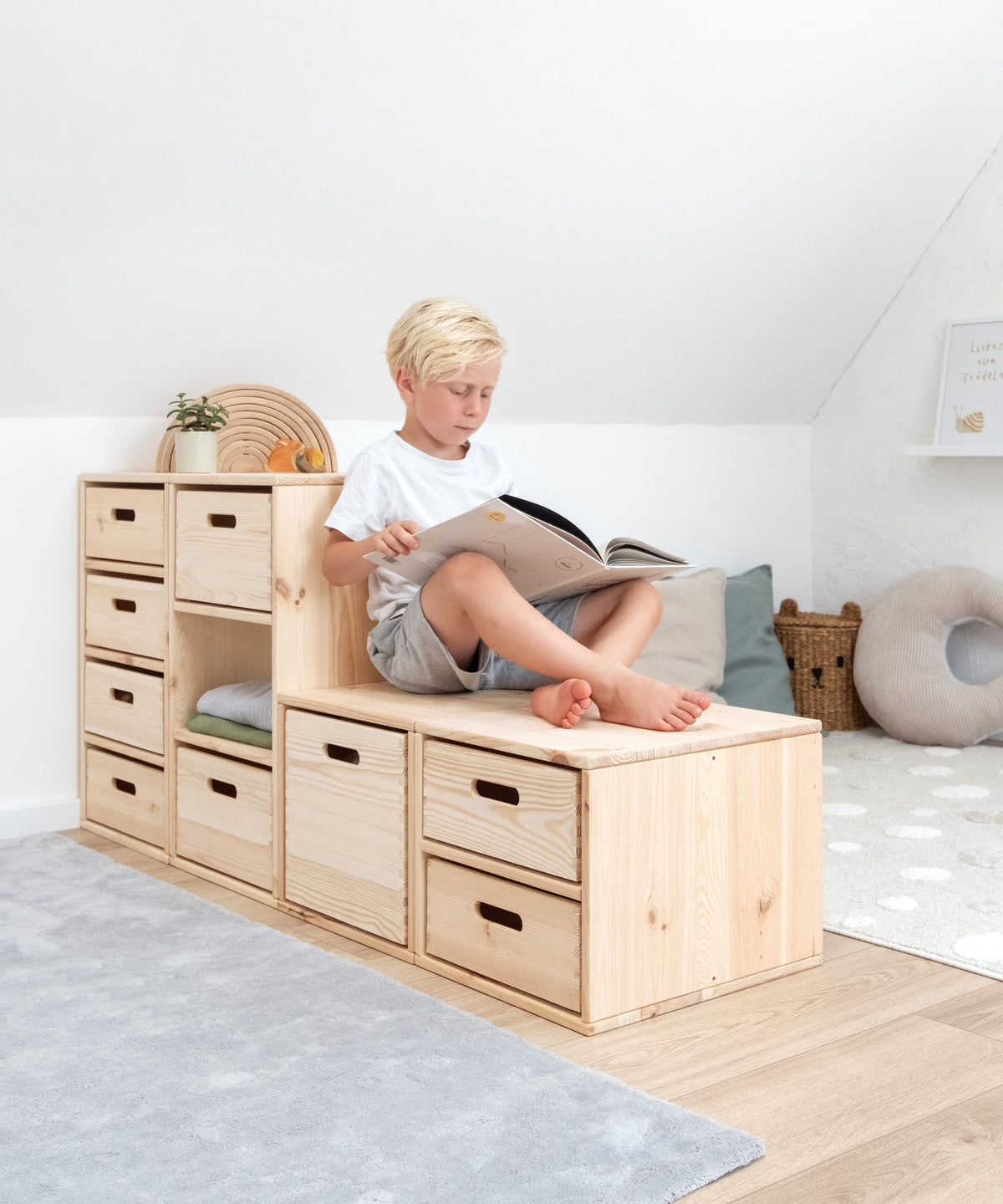 Aufbewahrungssystem Kiefer