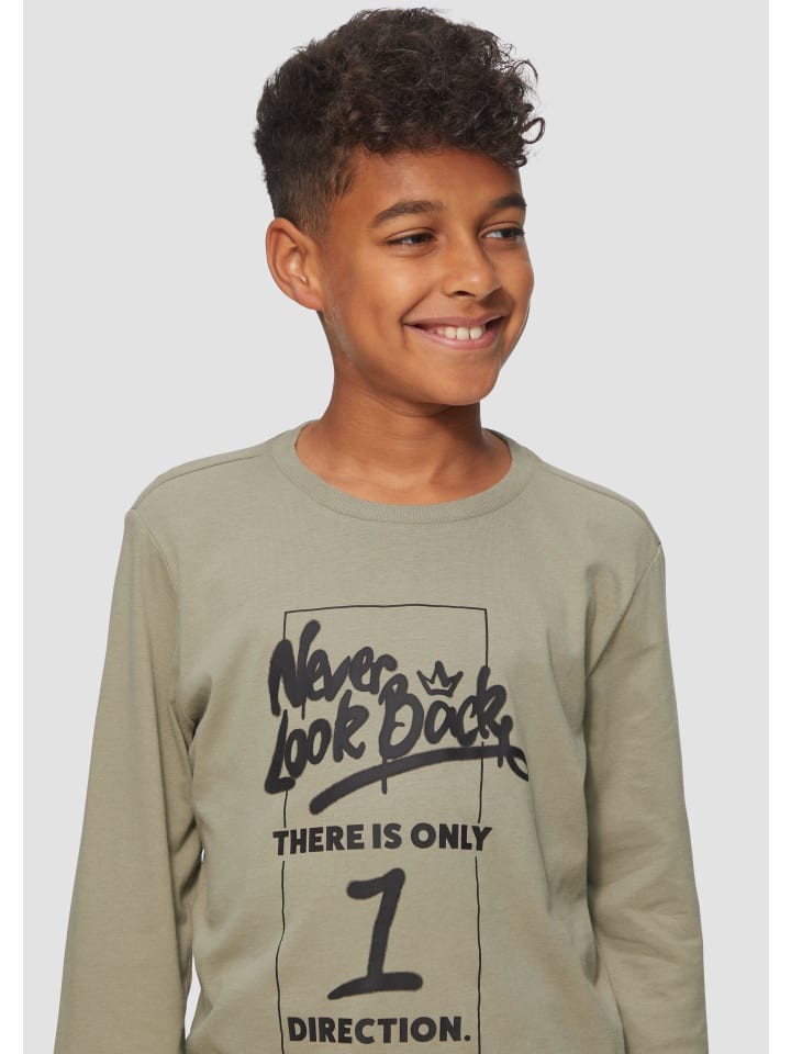 s.Oliver T-Shirt langarm in Olive günstig kaufen