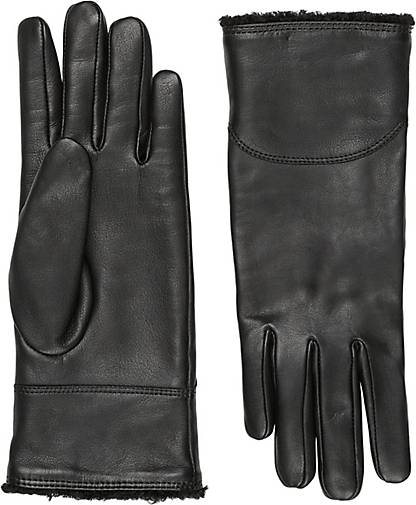 Marc O'Polo Leder-Fingerhandschuhe aus Lammnappa