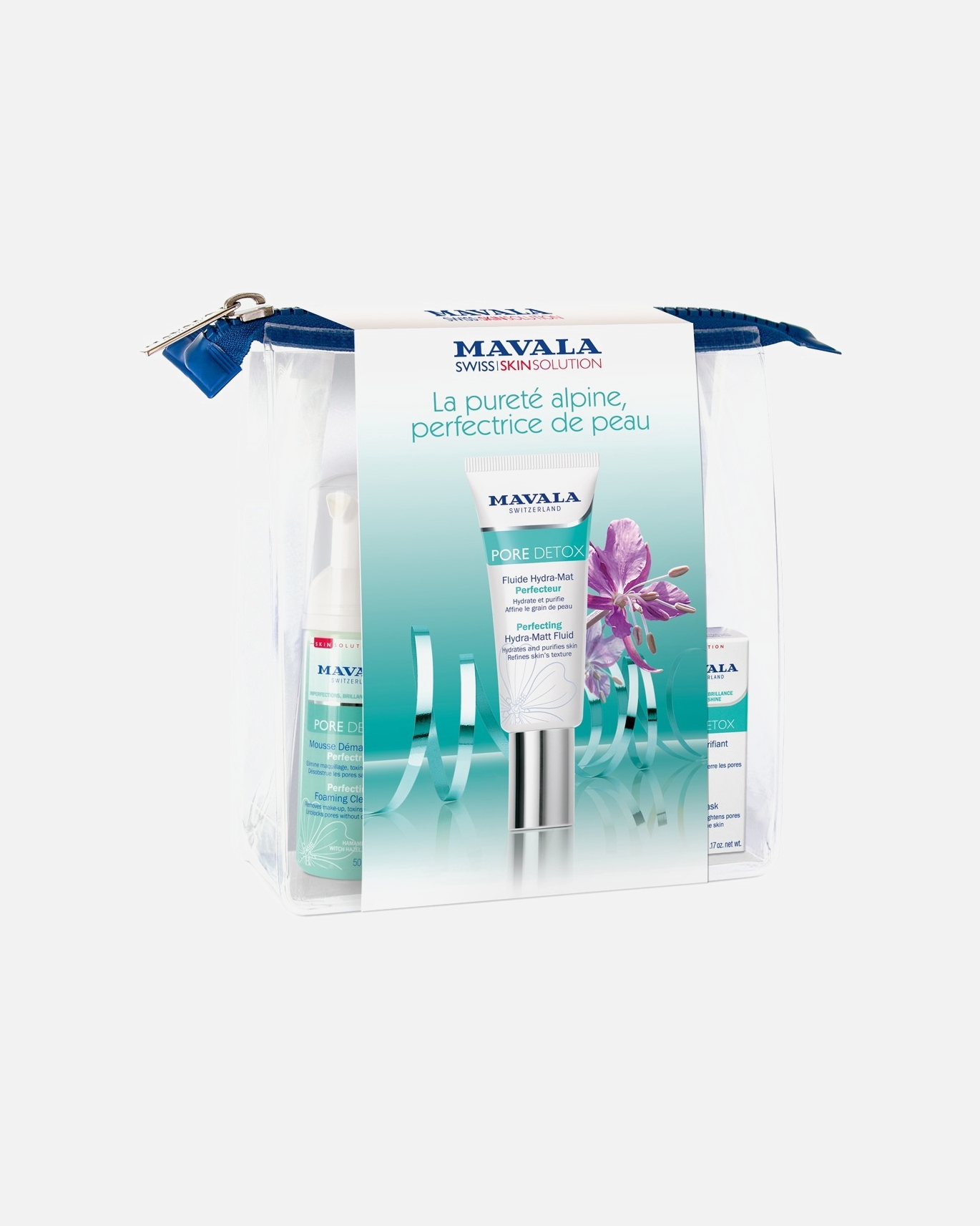 Kit Mavala per la disintossicazione dei pori durante le festività.
