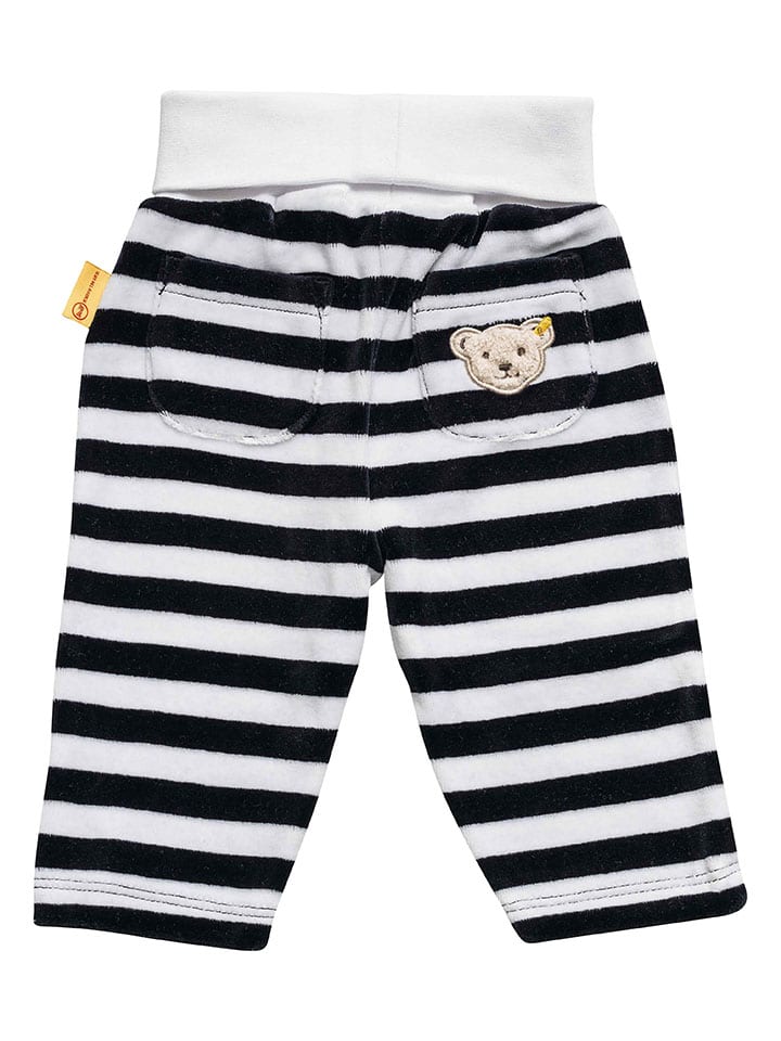 Steiff 3tlg. Outfit in Dunkelblau/ Weiß günstig kaufen